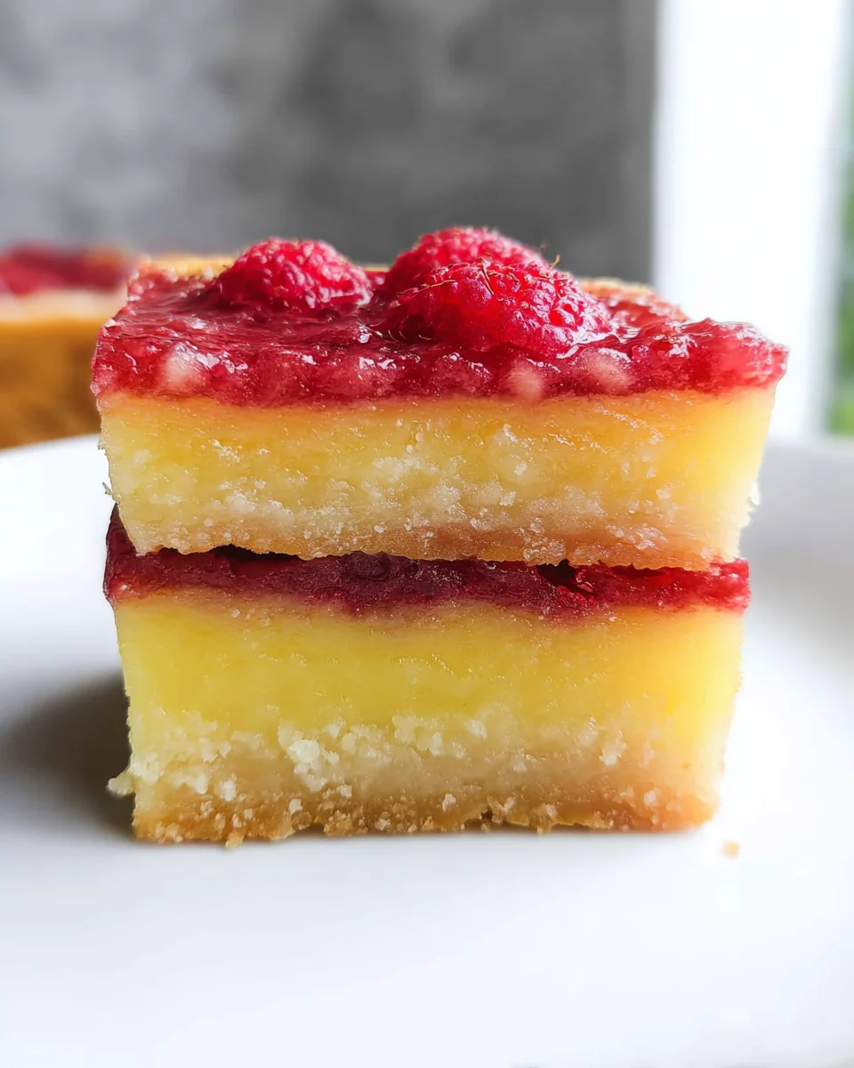 Lemon Raspberry Bars 23 Lemon Raspberry Bars
