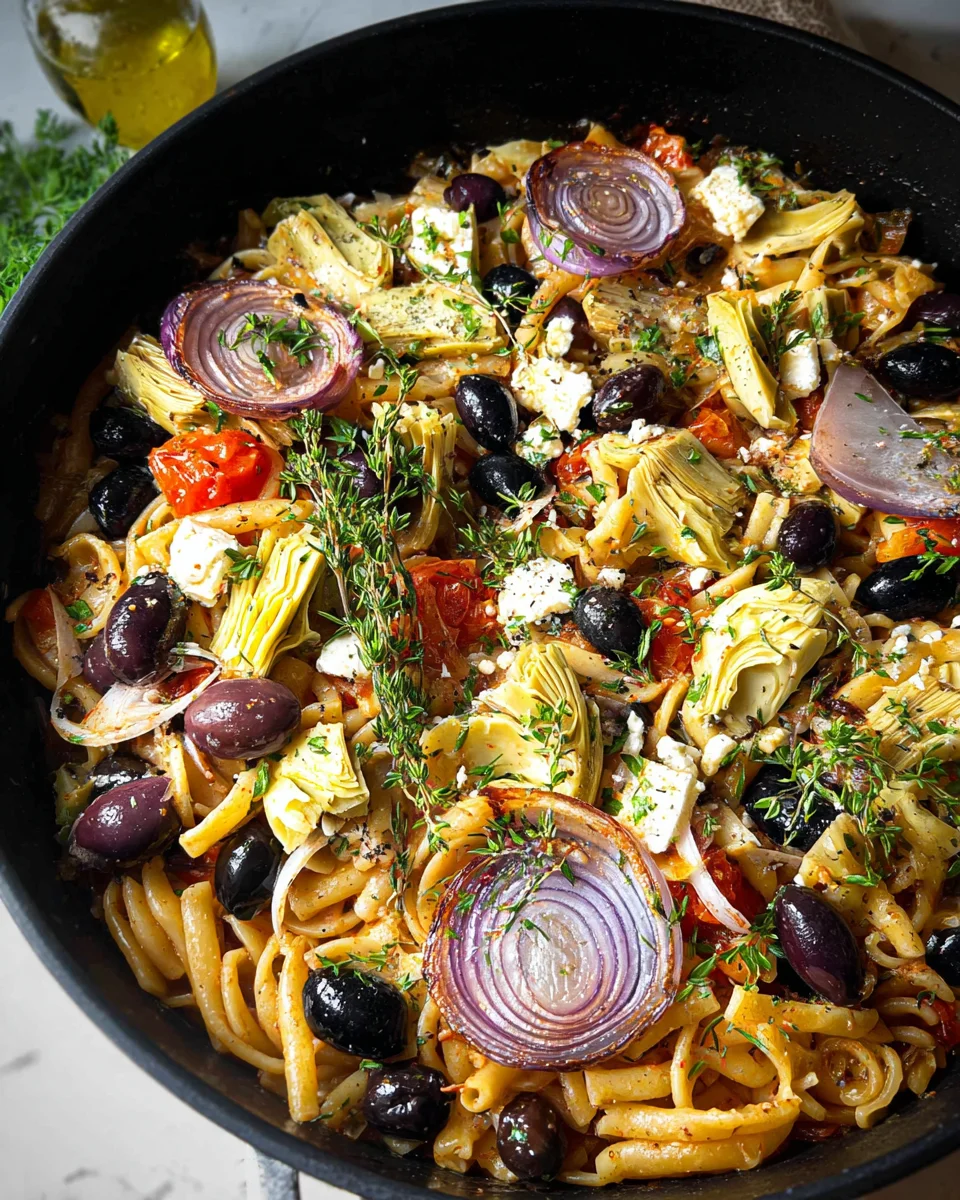 Mediterranean One Pot Pasta