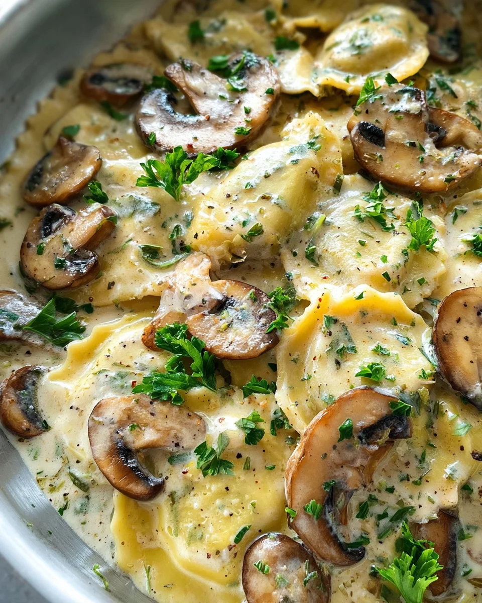 Mushroom Ravioli Sauce 26 Mushroom