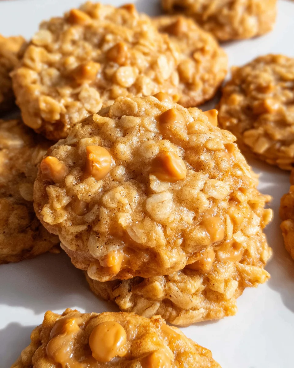 No Bake Oatmeal Scotchies 20 No