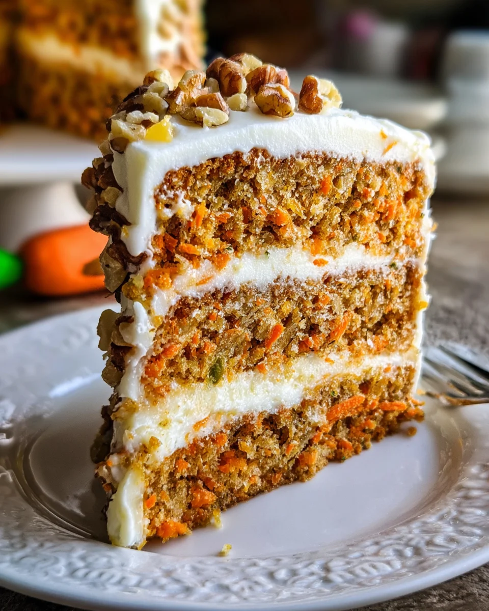 Pineapple Carrot Cream Cake