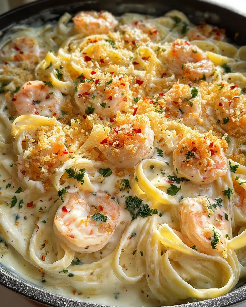 Shrimp Alfredo 25 Shrimp