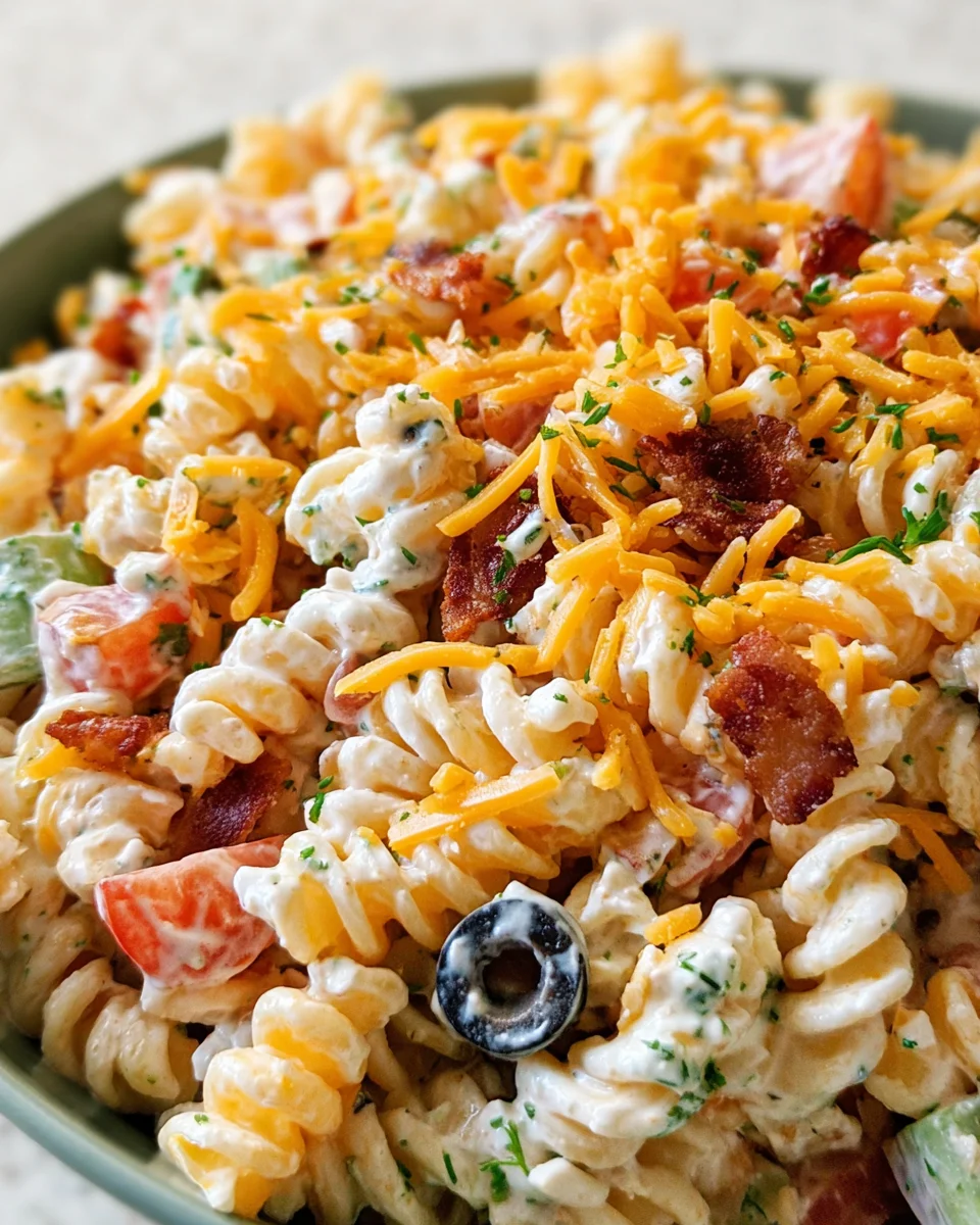 Smoky Ranch Pasta Salad 24 Smoky Ranch Pasta Salad