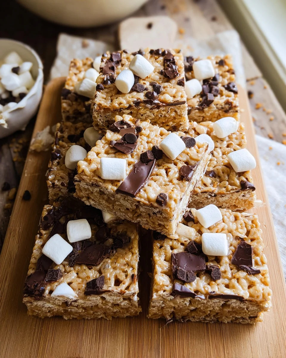 S'mores Rice Krispies Treats