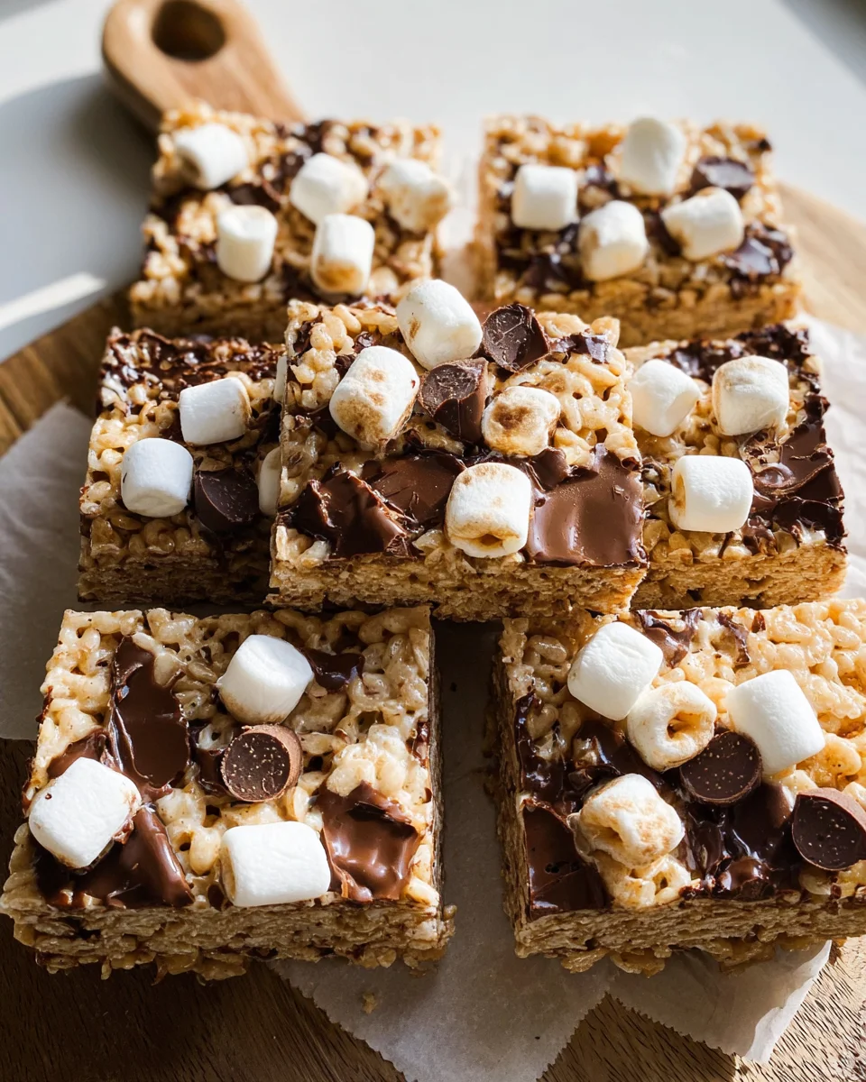 Smores Rice Krispies Treats 3