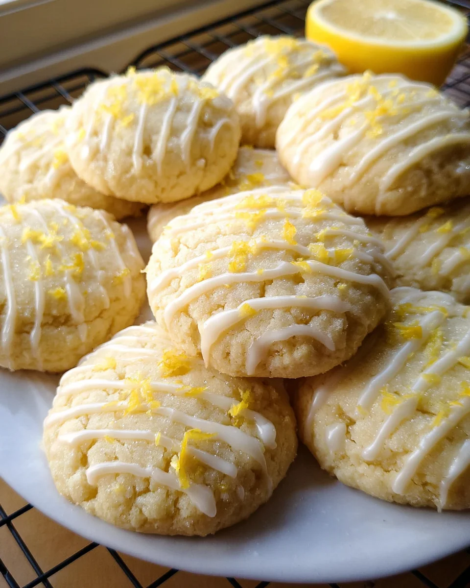 Soft Lemon Cookies 33 Soft Lemon Cookies