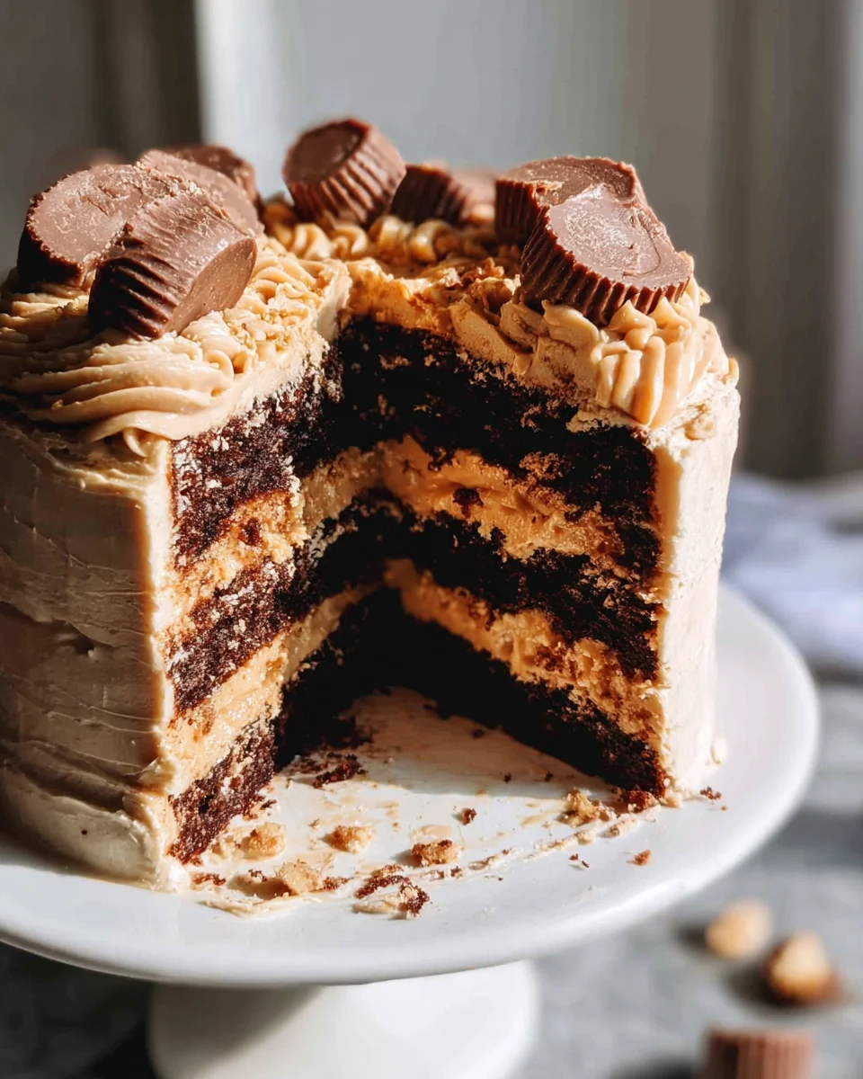 The Best Peanut Butter Cake
