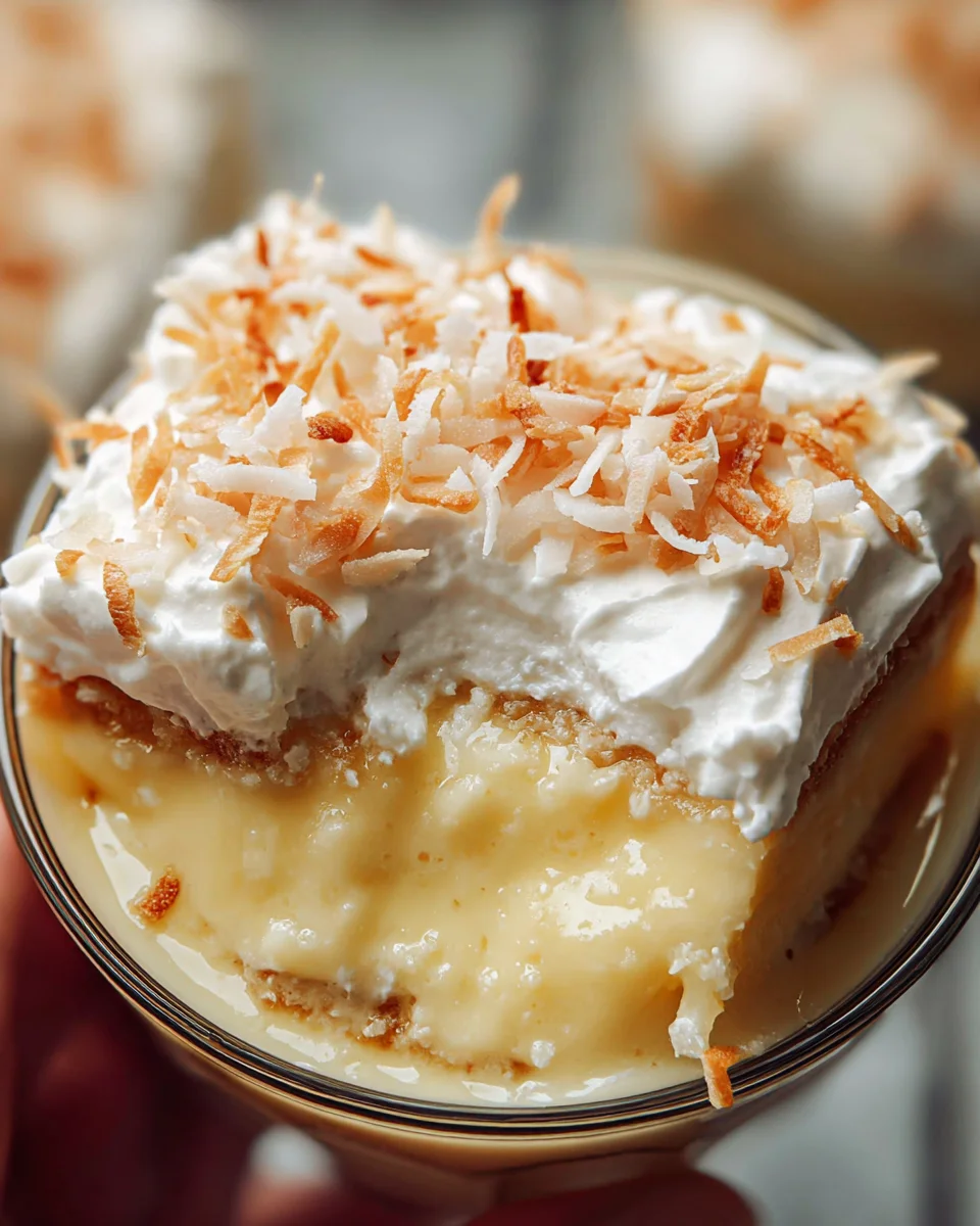 Toasted Coconut Pudding 19 Toasted